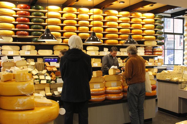 Gouda cheese shop