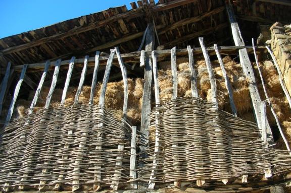 Traditional hayloft Picos de Europa