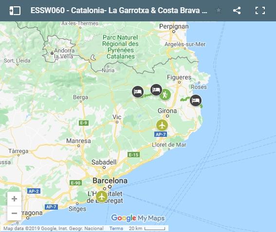 ESSW060 Catalonia Garrotxa & Costa Brava walking
