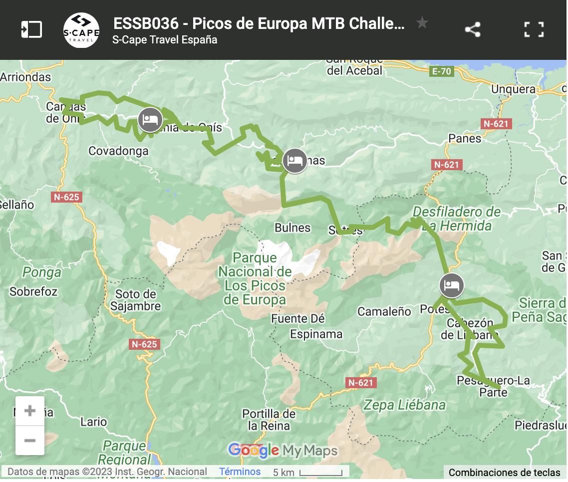 Picos de Europa 9-day MTB challenge