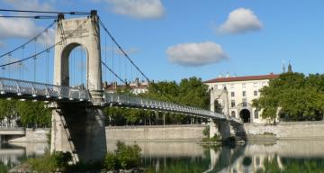 Castel on the Rhone River