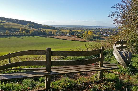 view on Yorkshire Wolds Cycleway - UK