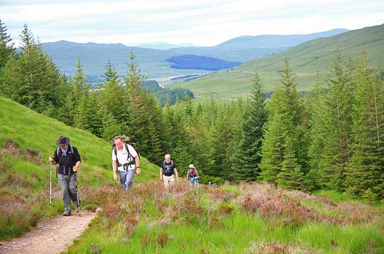 hikers West Highland Way - S-Cape Travel UK