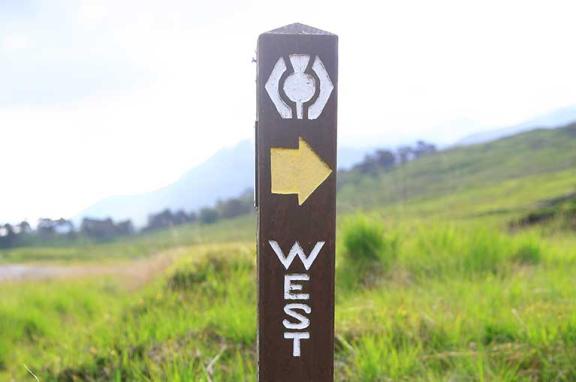 marker West Highland Way - S-Cape Travel UK