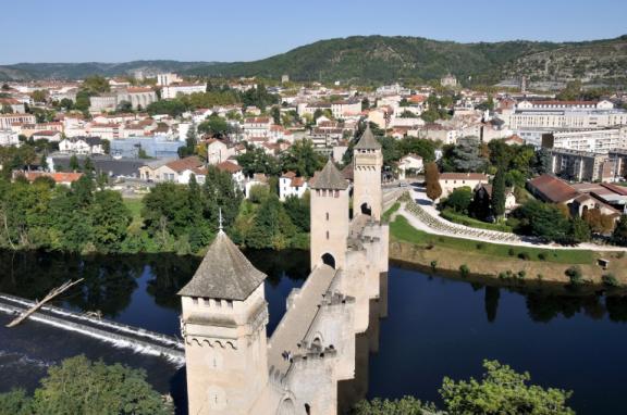 Cycle along the Via Podiensis - From Cahors to Lectoure