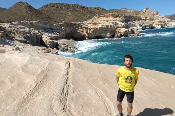 Angel in Cabo de gata
