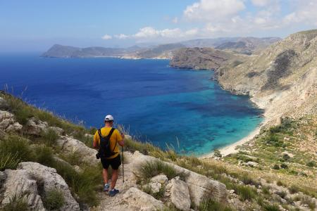 Cabo de Gata coast in Spain