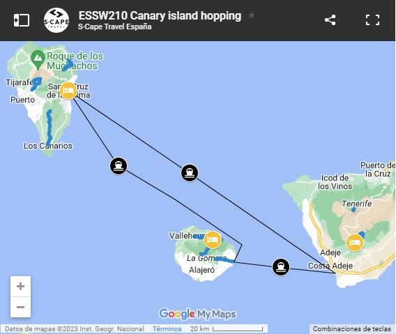 ESSW210 Canary island hopping