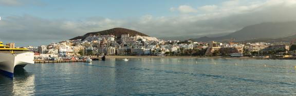 Ferry in Canary Islands