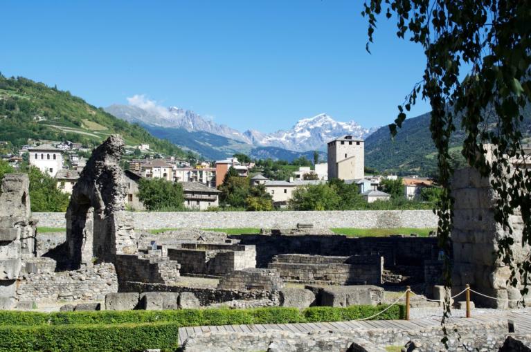 Aosta ruins