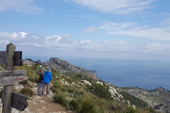 Hikers in Mallorca