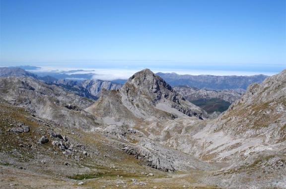 karstic landscape in Picos de Europa