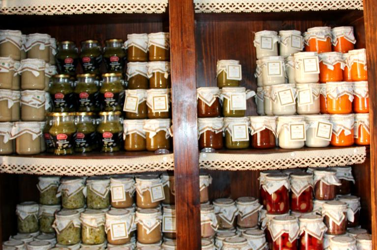Jam and preserves jars-Sicily