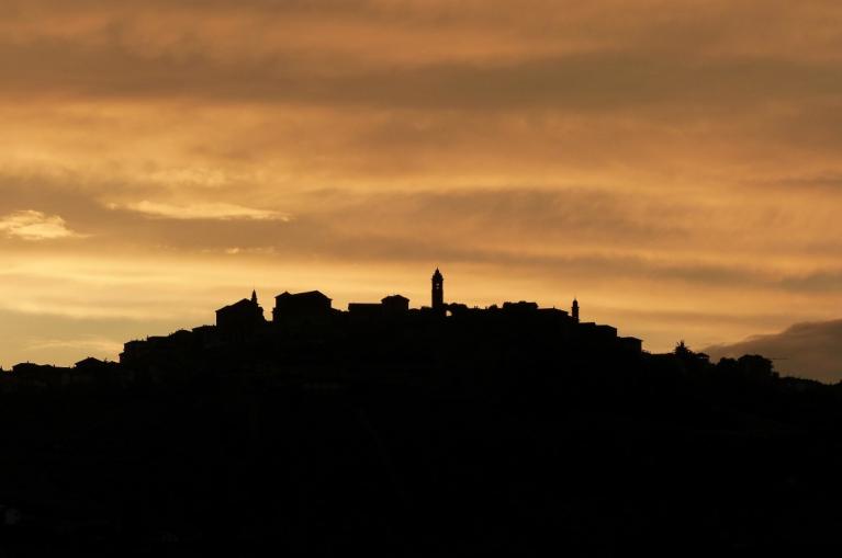 Sunset in Langhe