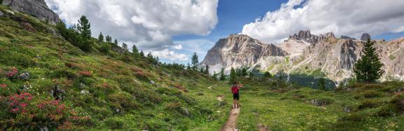 Walking routes in South Tyrol