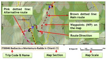 How read the maps