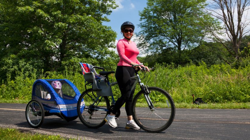 Bike trailer for children