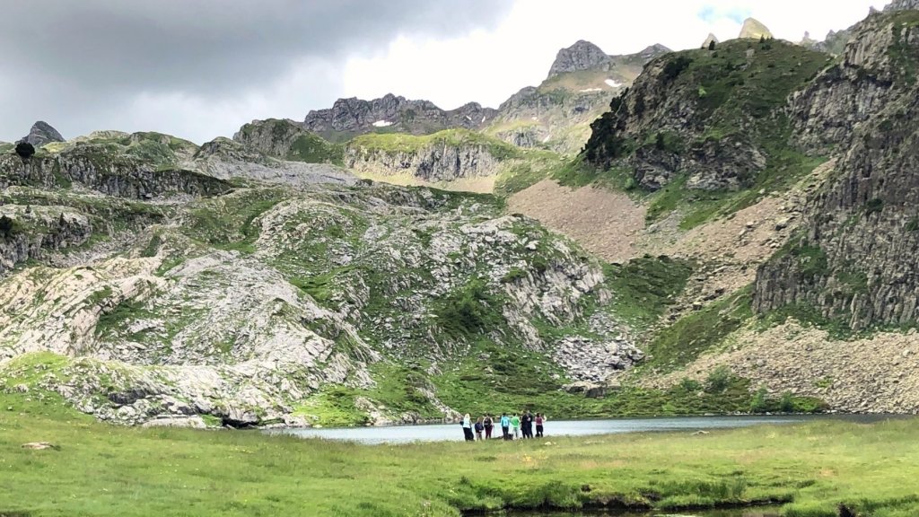 Pyrenees landscape heading to Pic du Midi