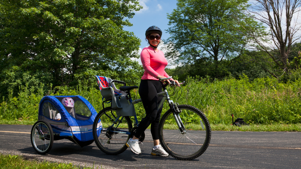 Bike trailer for children