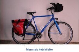 NL-Hybrid bike-men style