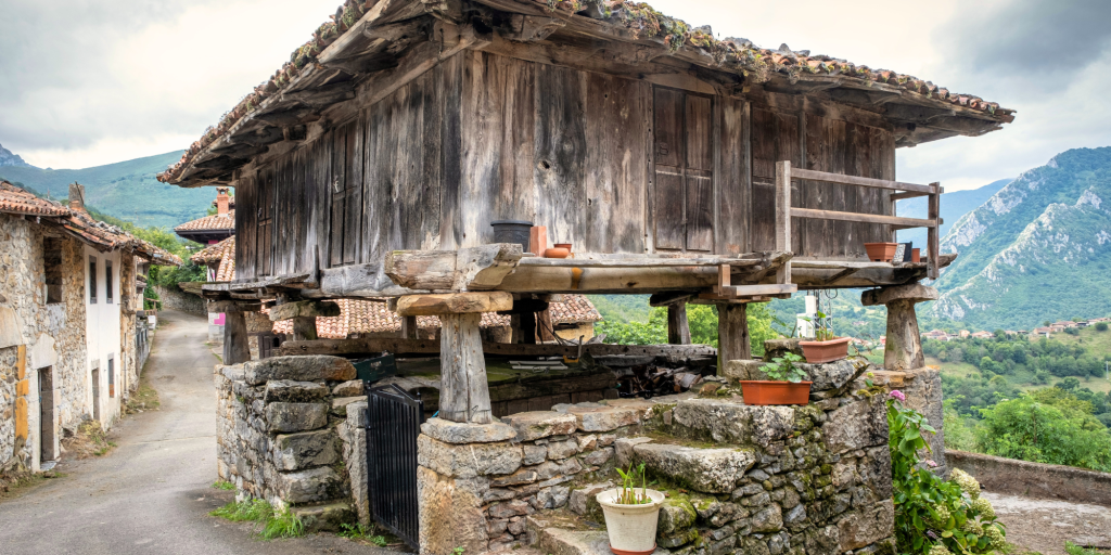 Horreo, typical construction in Asturias