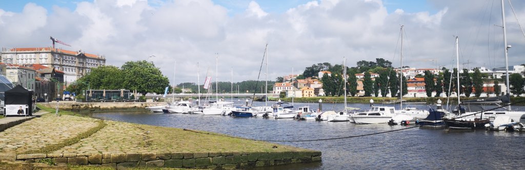 Coastal village Camino Portugues