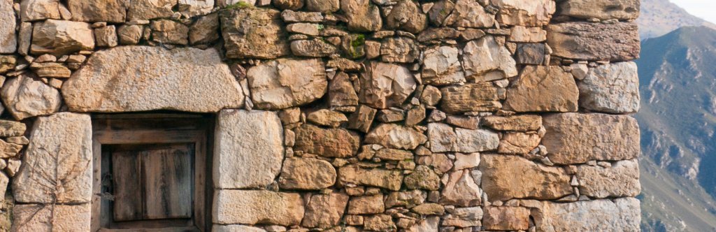 Stone stable in Cabrales, Asturias