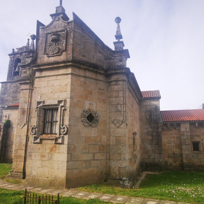 Old church along the Camino de Santiago